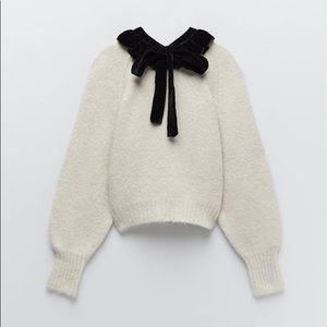 NWT Tied Knit Sweater